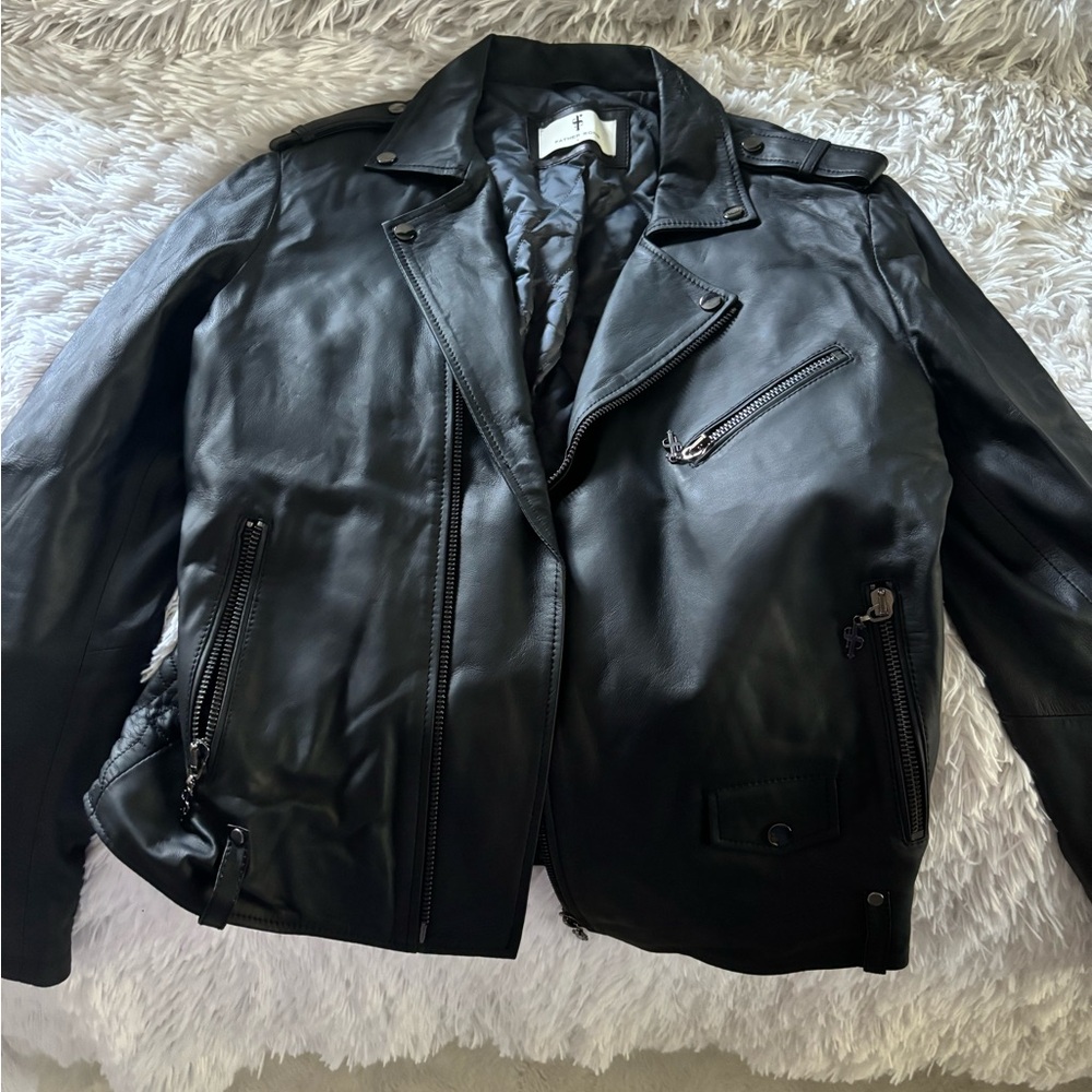Father Sons Leather Jacket